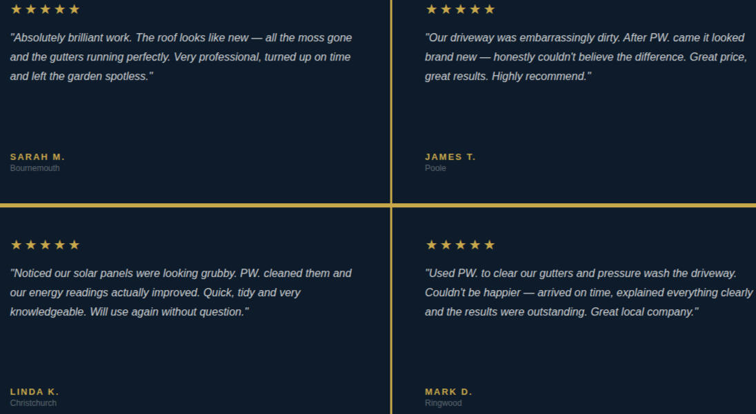 Roof & Surface Care Dorset, UK